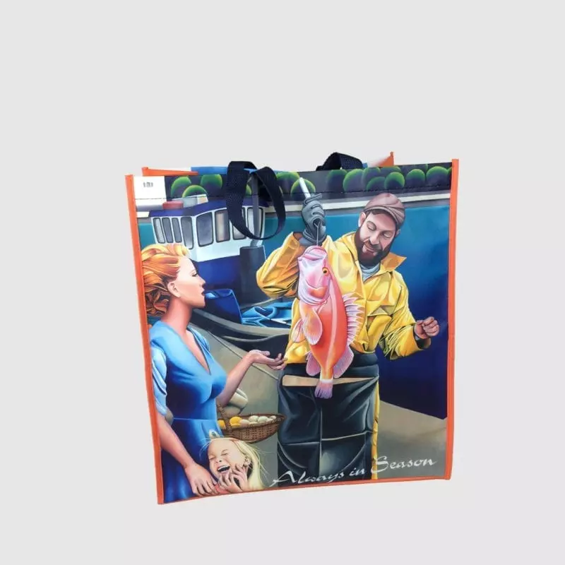 Custom bag for life with vibrant digital print