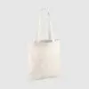 Custom shopper tote in black with long handles, shoulder carry and inexpensive option