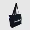 Tote 10oz Eco Canvas with Side Pocket – black