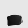 Custom cosmetic bag made from cotton with strap