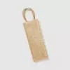 Shimmer Jute Bottle Bag