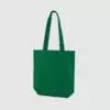 Custom portrait dyed canvas bag with long handles