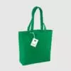 Organic cotton shopper bag for customisation