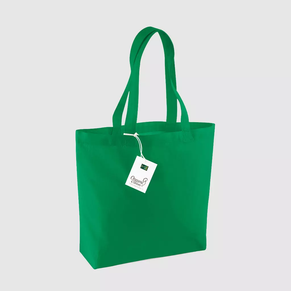 Organic cotton shopper bag for customisation