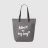Custom RPET Felt Cooler Bag with long handles and an insulating layer