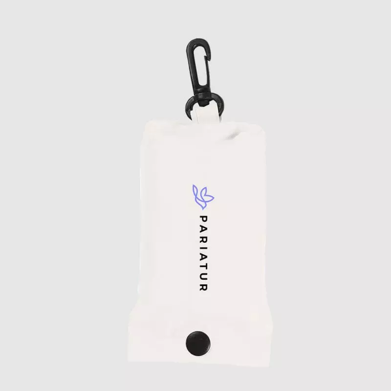 Custom RPET Folding Bag with Carabiner