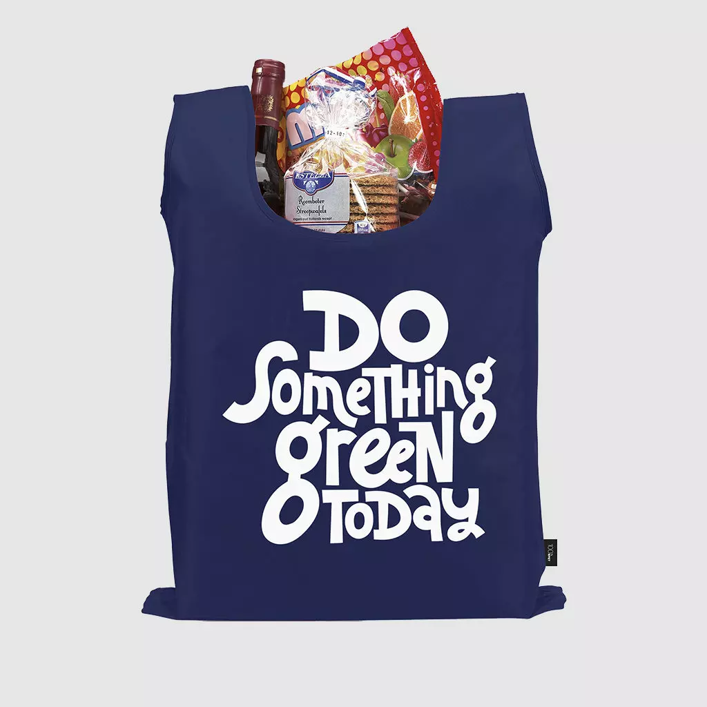 RPET Folding Bag with Carabiner