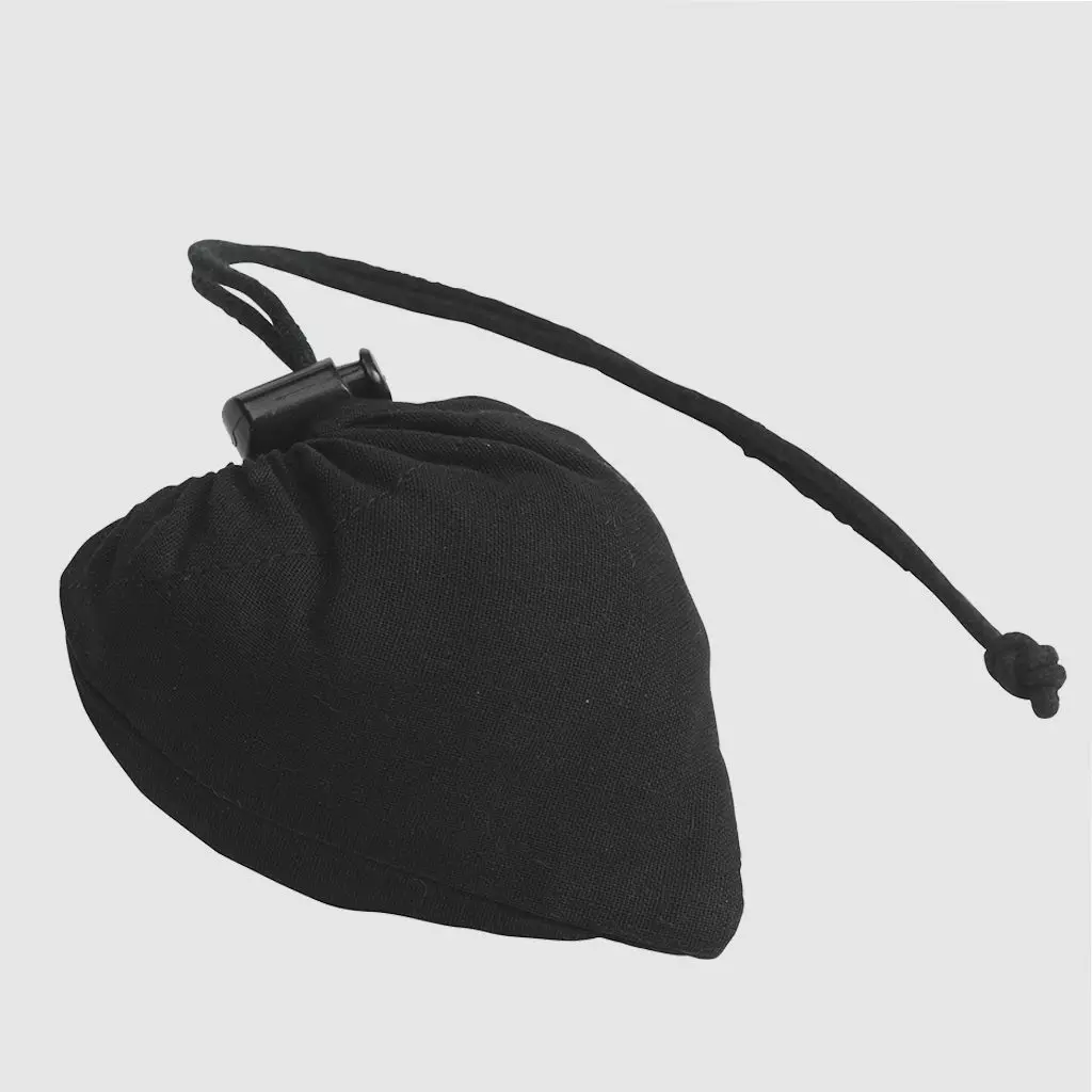 Custom folding shopper made from cotton, with double carrying straps