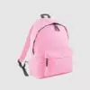 Custom black polyester rucksack with comfortable handles and 600D Polyester, customisation options available