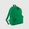 Custom black polyester rucksack with comfortable handles and 600D Polyester, customisation options available