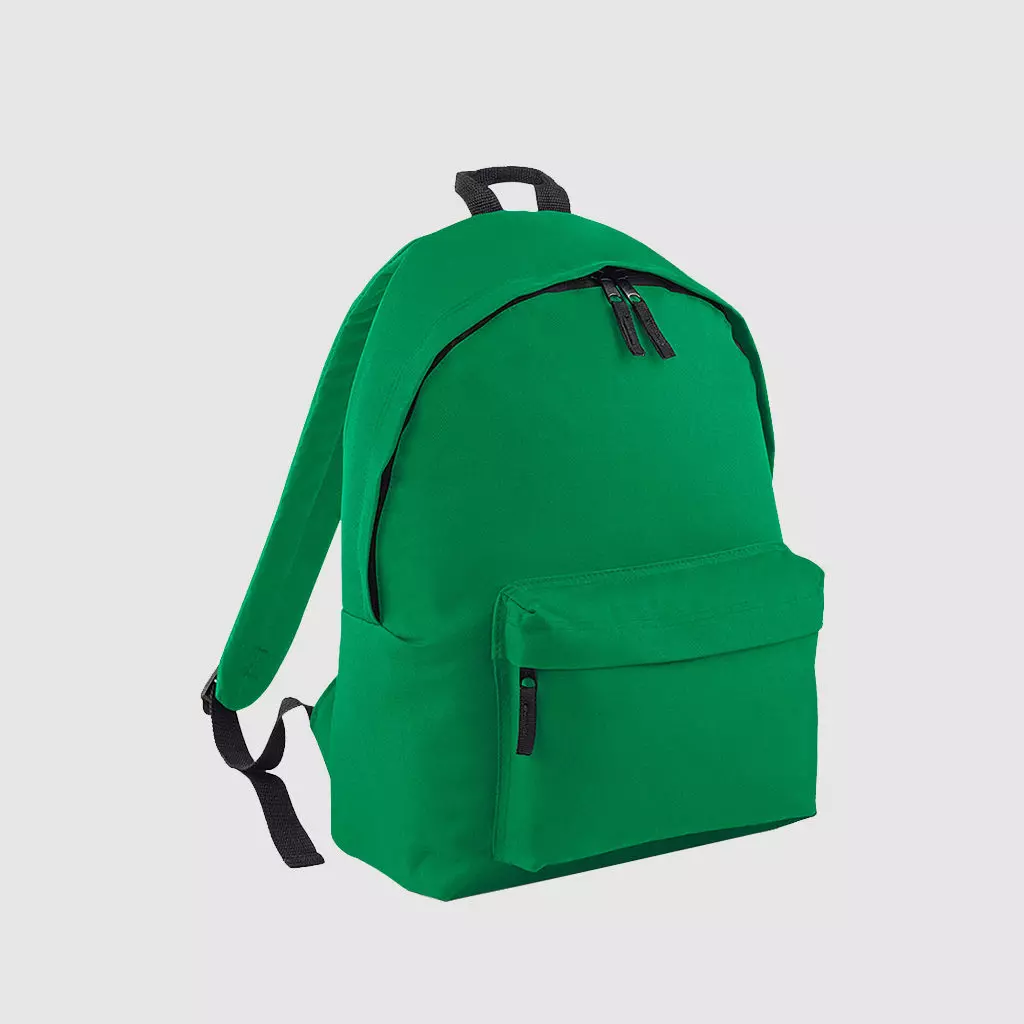 Custom black polyester rucksack with comfortable handles and 600D Polyester, customisation options available