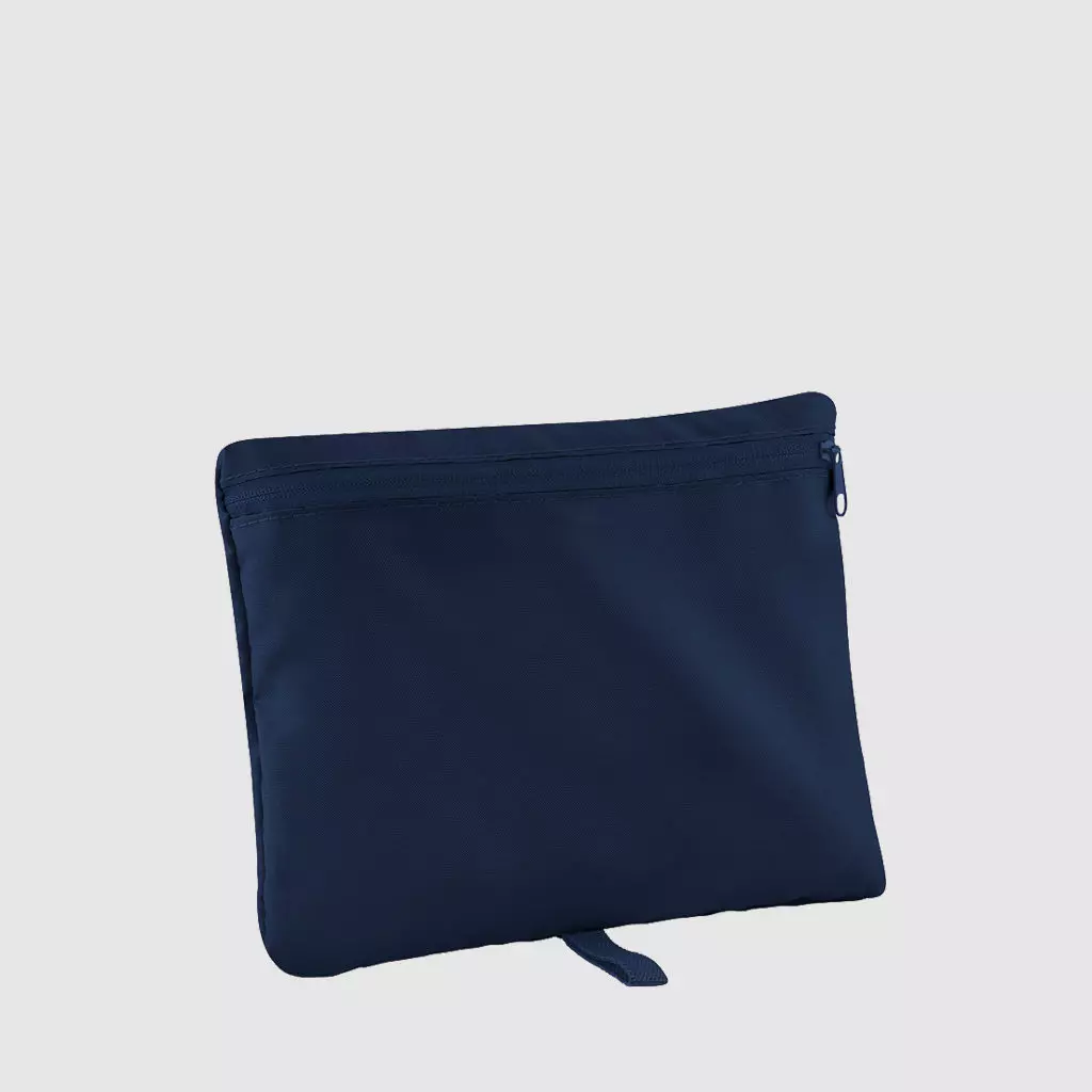 Custom black barrel bag