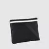 Custom black barrel bag