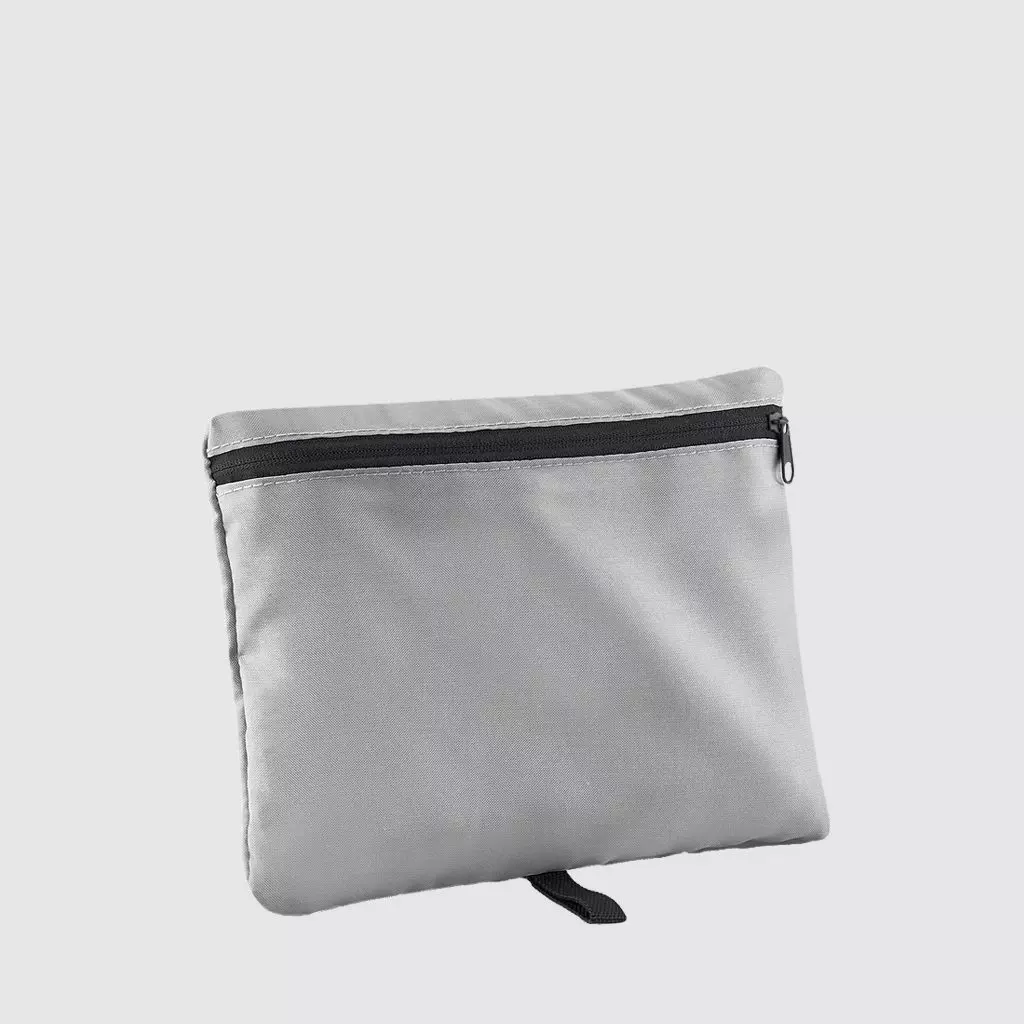 Custom black barrel bag