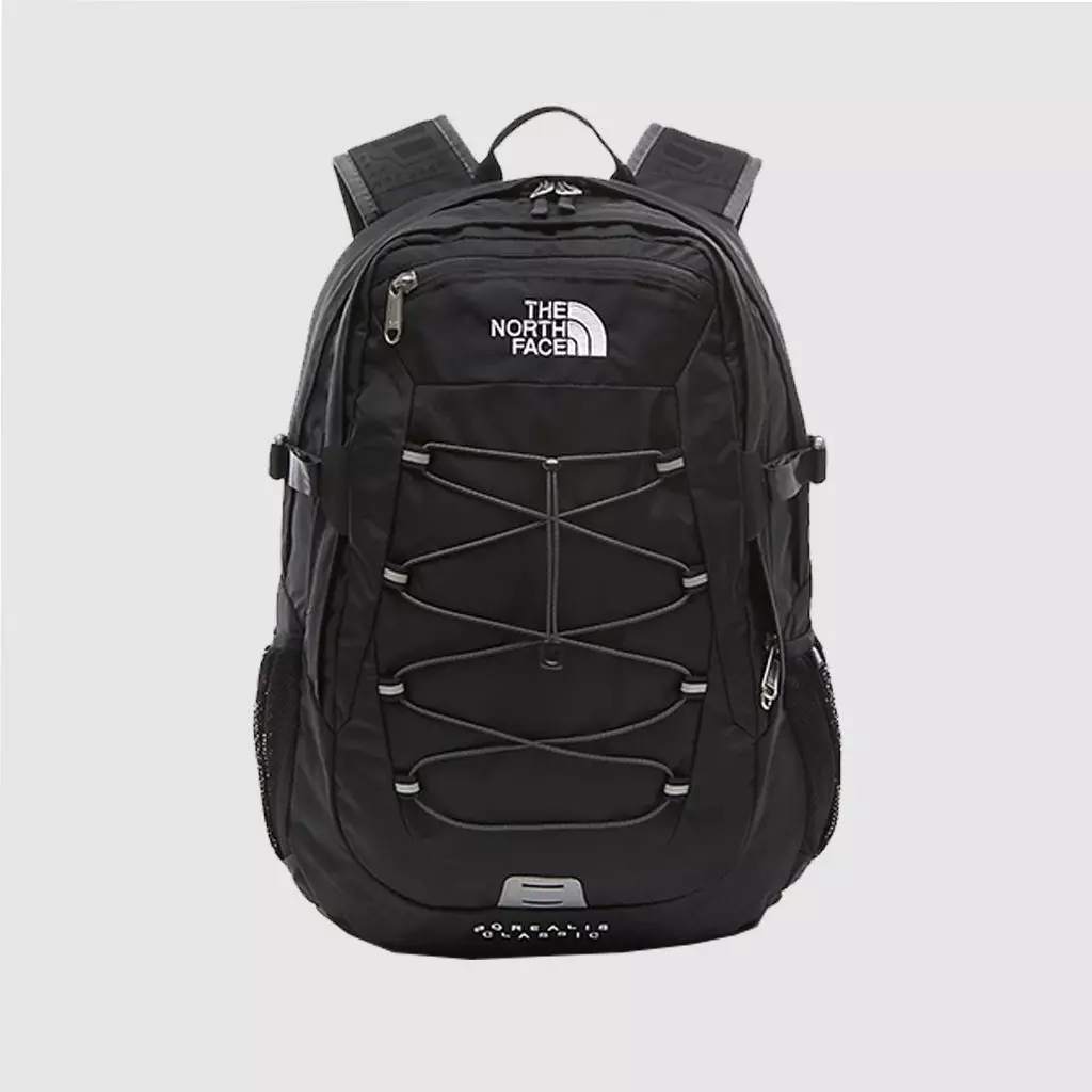 Custom North Face Rucksack with two strong handles, made of polyester