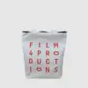 custom lined tote bag with black inside and white outside panels
