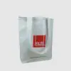 white bag with custom lined bag lining