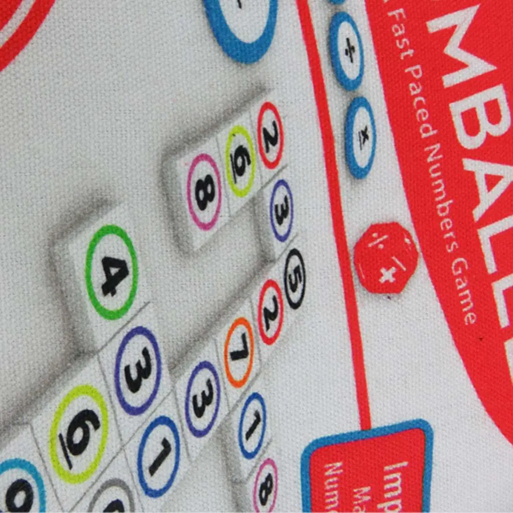 digital print detail on product packaging