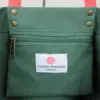 custom premium tote bag with inside handing pocket and woven label