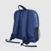 printed backpack with adjustable back straps and netted pockets