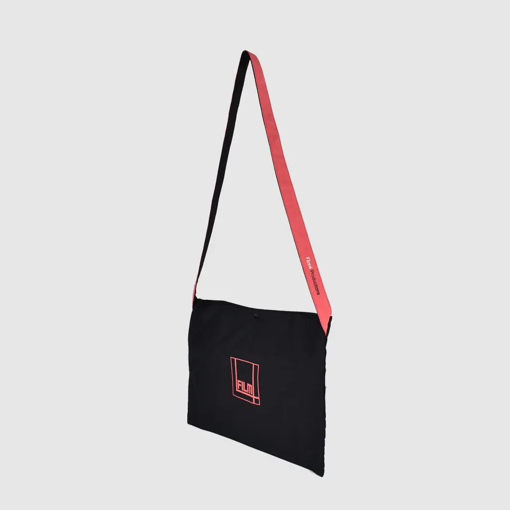 Custom messenger bag made for Film Festival