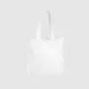 White Recycled Cotton Tote Bag