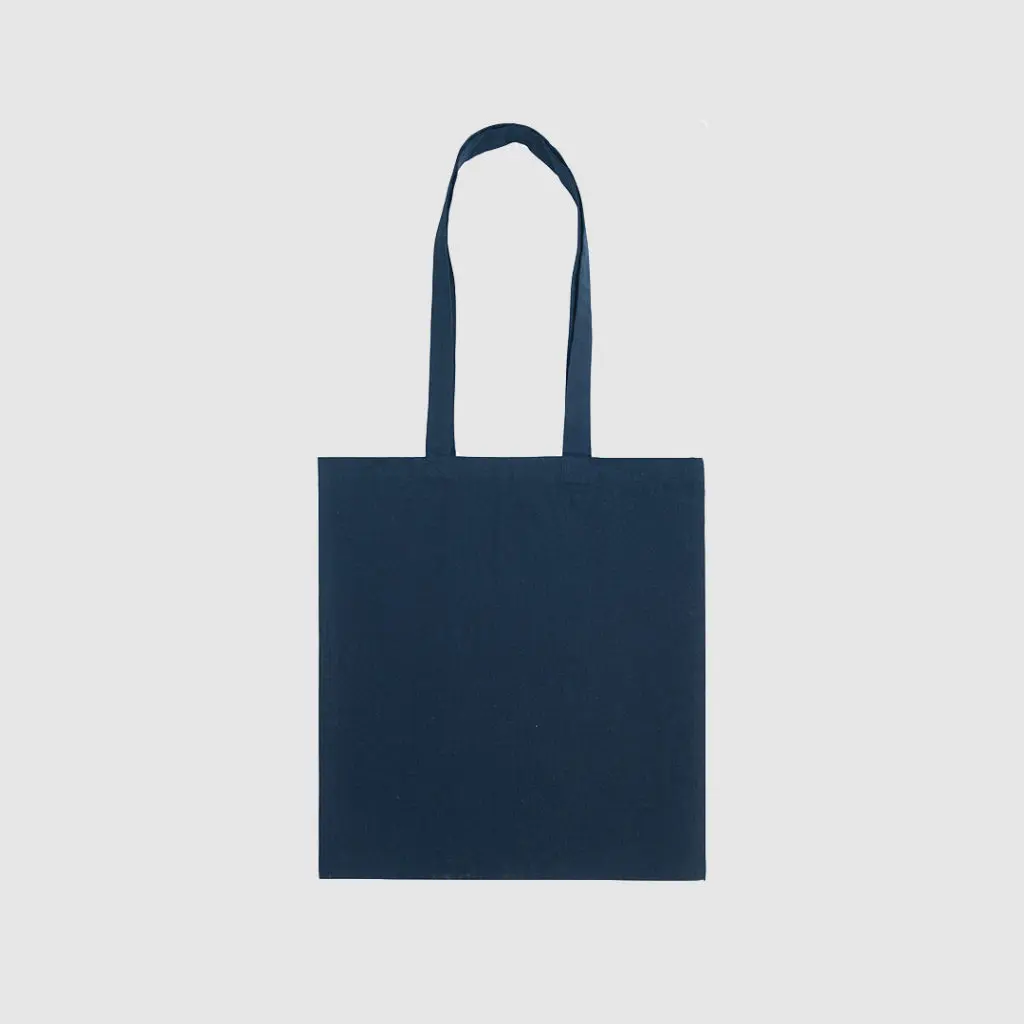 Navy Recycled Cotton Tote Bag