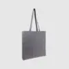 Grey Cotton Tote Shopper Bag