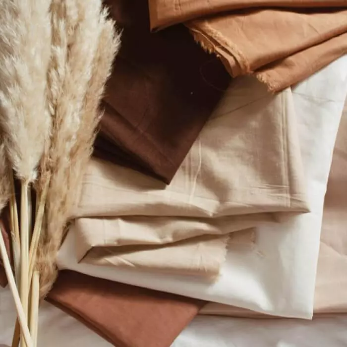 Bag by fabric