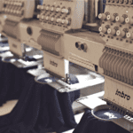 embroidery machine in mass production