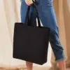 Black Tote Shopper Bag