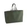 Olive Green Extra Large Canvas Bag