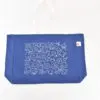 Large shopper with contrast handles