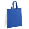 Royal Blue Short Handled Shopper Tote Bag