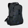 Grey/Black Backpack Front with Glow in the Dark Straps