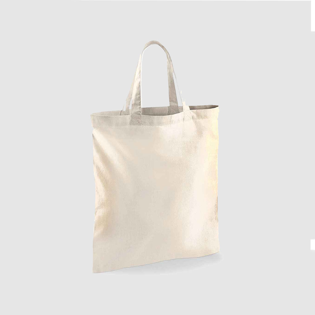 Natural 4oz Bag For Life Tote – Short Handles