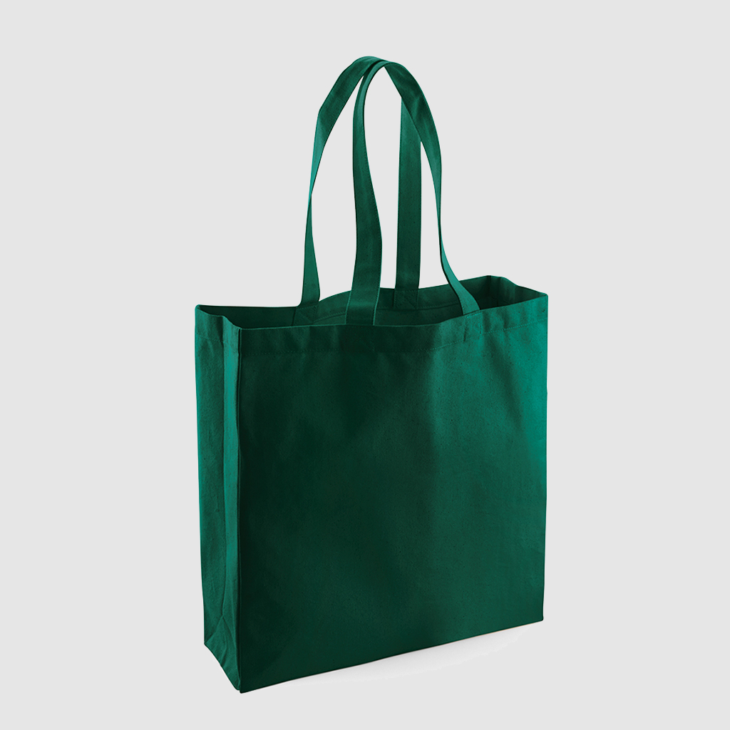 Bottle Green 12oz Fairtrade Cotton Tote