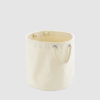 Custom small canvas storage trug with small rope handles