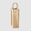 Shimmer Jute Bottle Bag