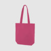 Custom portrait dyed canvas bag with long handles