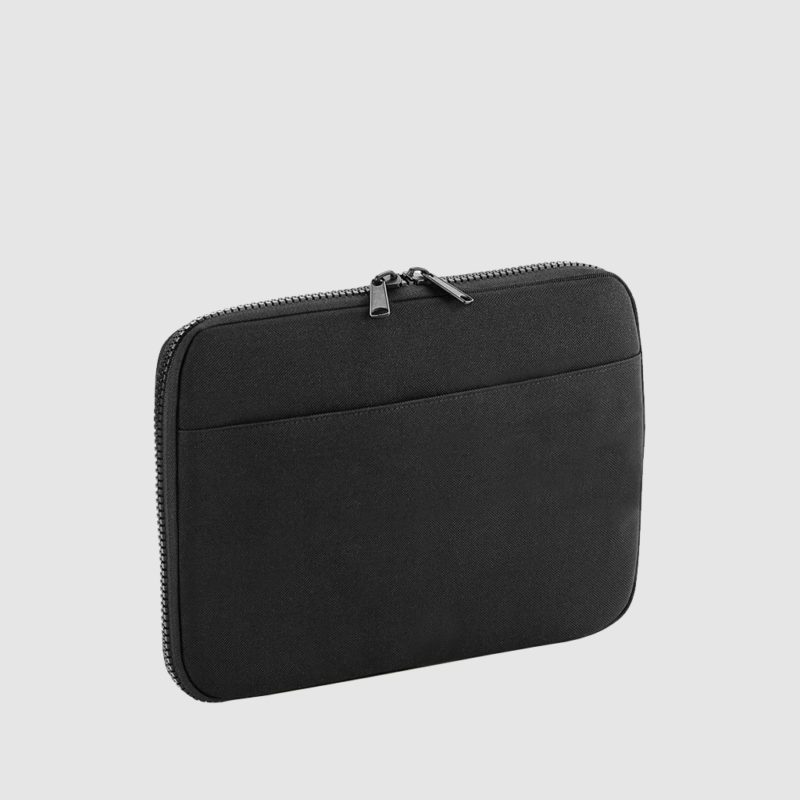 Custom Tech case, in black with multiple pockets