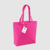 Organic cotton shopper bag for customisation