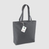 Organic cotton shopper bag for customisation