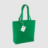 Organic cotton shopper bag for customisation
