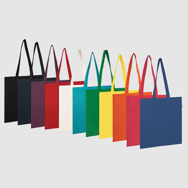 All Colour Variation - Lightweight Recycled Coloured Tote Bag