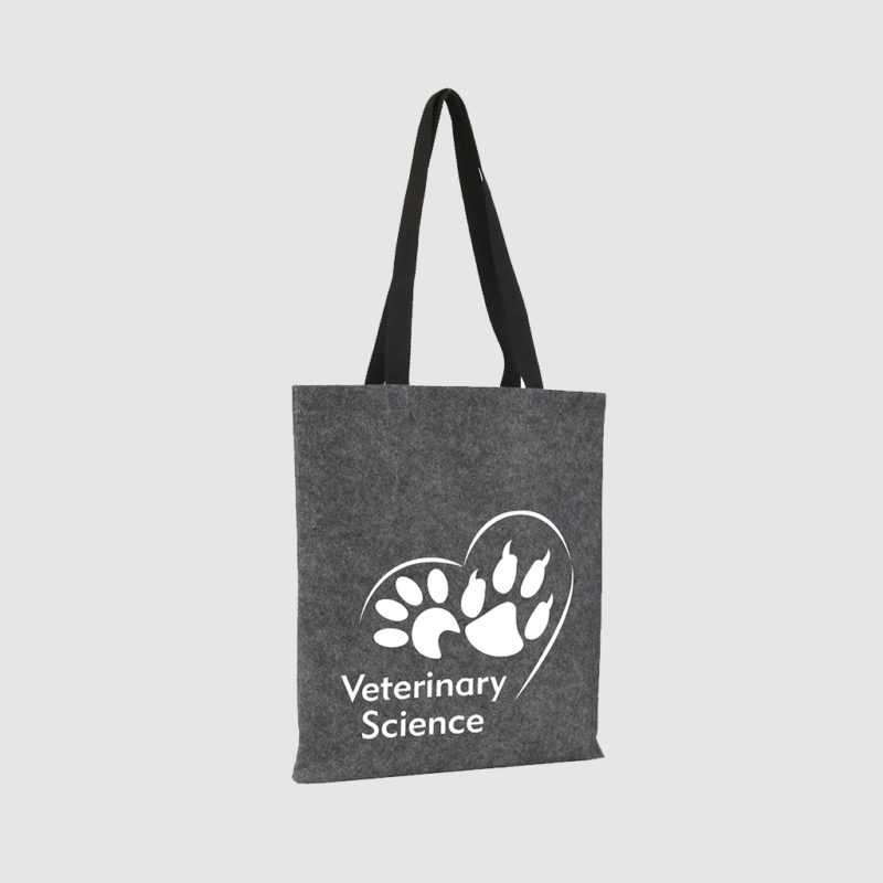 Midweight felt tote bag