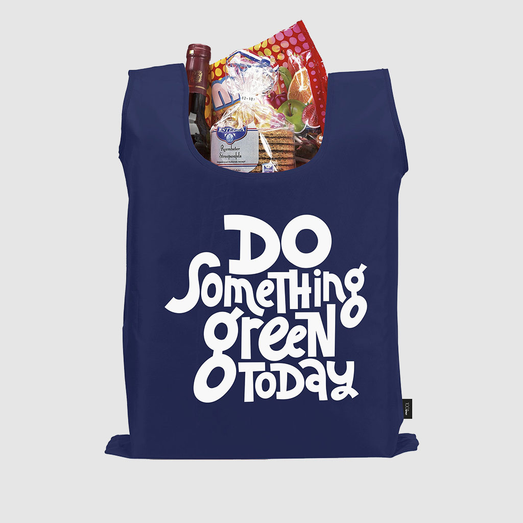 RPET Folding Bag with Carabiner