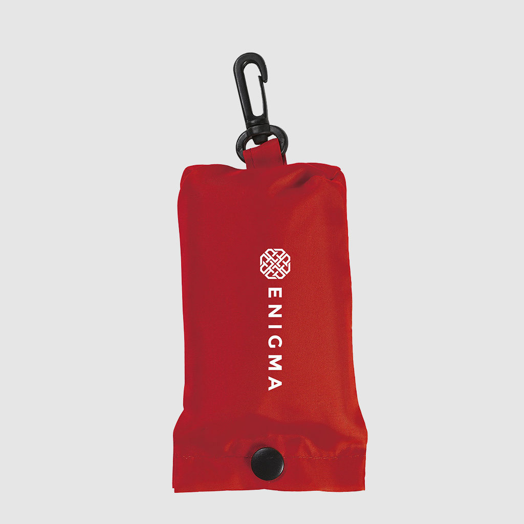 RPET Folding Bag with Carabiner