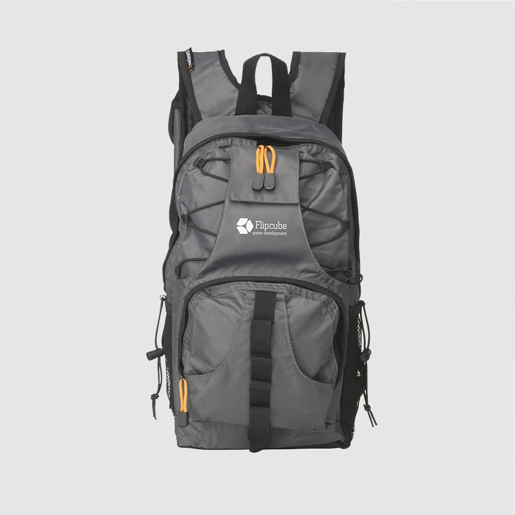 Custom active backpack with strong handles