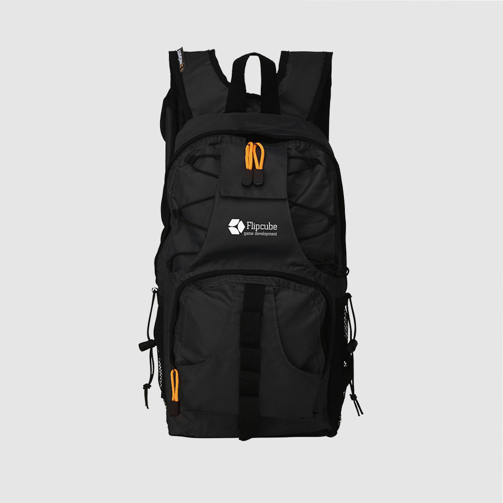 Custom active backpack with strong handles